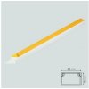 Canalux Žľab so samolepiacou páskou 25 x 16 mm biely Canalux Žľab so samolepiacou páskou 25 x 16 mm biely
