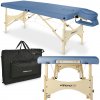 AVENO LIFE Drevený masážny stôl 2 segmenotový stôl eSpirit 60 cm - modrý AVENO LIFE Drevený masážny stôl 2 segmenotový stôl eSpirit 60 cm - modrý