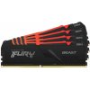 Kingston FURY Beast/DDR4/64GB/3200MHz/CL16/4x16GB/RGB/Black Kingston FURY Beast/DDR4/64GB/3200MHz/CL16/4x16GB/RGB/Black