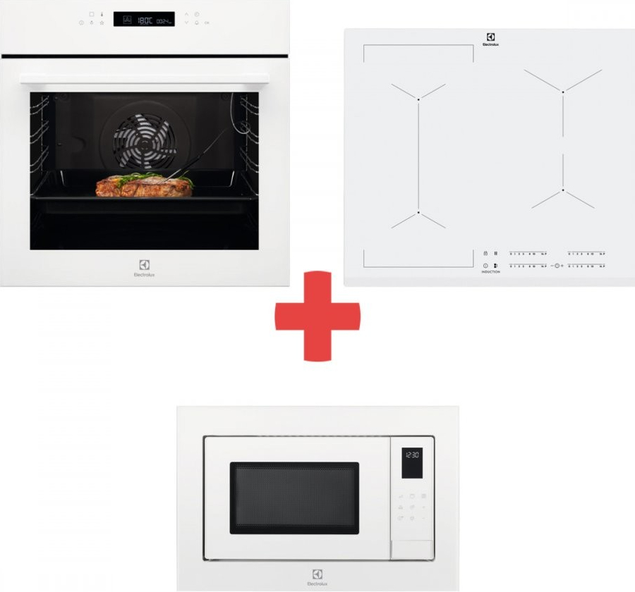 Set Electrolux EOE 7 C 31 V + EIV 63440 BW + LMS 4253 TMW