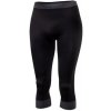 Pánské 3/4 bezešvé legíny KLIMATEX Devyn černá Pánské 3/4 bezešvé legíny KLIMATEX Devyn černá