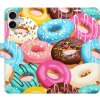 Flipové puzdro iSaprio - Donuts Pattern 02 - iPhone 16 Plus Flipové puzdro iSaprio - Donuts Pattern 02 - iPhone 16 Plus