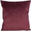 EUROFIRANY DEKORAČNÁ OBLIEČKA NA VANKÚŠ VELVET 45X45 CM BORDOVÁ EUROFIRANY DEKORAČNÁ OBLIEČKA NA VANKÚŠ VELVET 45X45 CM BORDOVÁ