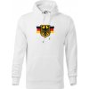 Nemecká orlica a vlajka - Mikina pánska Cape s kapucňou - 3XL ( Biela ) Nemecká orlica a vlajka - Mikina pánska Cape s kapucňou - 3XL ( Biela )