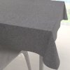 Biante Veľký dekoračný štvorcový obrus BKT-551 Sivý režný 160x160 cm Biante Veľký dekoračný štvorcový obrus BKT-551 Sivý režný 160x160 cm