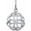 SILVEGO Strieborný keltský prívesok slnka ZT PRM53508