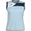Joma Dámsky dres CREW II SKYBLUE-NAVY SLEEVELESS WOMAN Veľkosť: XS Joma Dámsky dres CREW II SKYBLUE-NAVY SLEEVELESS WOMAN Veľkosť: XS