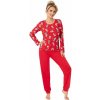 Vianočné pyžamo Bear long s červenými nohavicami M Vianočné pyžamo Bear long s červenými nohavicami M