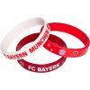 Fan-shop 3pack Detský Náramok BAYERN MNICHOV gumový Fan-shop 3pack Detský Náramok BAYERN MNICHOV gumový