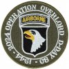 Nášivka textilná Fostex 101st Airborne D-Day 80 Operation Overlord - farebná Nášivka textilná Fostex 101st Airborne D-Day 80 Operation Overlord - farebná