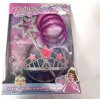 Alltoys Set princeznú s motívom hviezdičiek v ružovej farbe