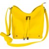 KOŽENÁ KABELKA NA RAMENO žltá MADE IN ITALY KOŽENÁ KABELKA NA RAMENO žltá MADE IN ITALY
