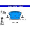 Sada brzdových doštičiek, kotúčová brzda ATE 13.0460-2858.2 Sada brzdových doštičiek, kotúčová brzda ATE 13.0460-2858.2