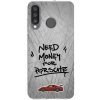 Picasee silikonový průhledný obal pro Huawei P30 Lite - Grey Drift Picasee silikonový průhledný obal pro Huawei P30 Lite - Grey Drift