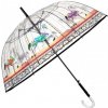Perletti 26290 Giostra deštník dámský automatický průhledný