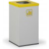 Alfa 3 Kôš na triedený odpad 42 l, stojan na odpadkové vrecia, sivá/žltá Alfa 3 Kôš na triedený odpad 42 l, stojan na odpadkové vrecia, sivá/žltá
