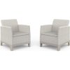 Keter SCANDI FORMA DUO SET Pebble grey/Soft biege