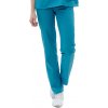 Perlička® Zdravotnícke nohavice SISI SATTÉ Regulár Tmavý tyrkys Veľkosť: 54, Farba: Tmavý tyrkys Perlička® Zdravotnícke nohavice SISI SATTÉ Regulár Tmavý tyrkys Veľkosť: 54, Farba: Tmavý tyrkys