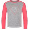 Dievčenské bavlnené tričko Kilpi Sonier-JG svetlo šedá 110 Dievčenské bavlnené tričko Kilpi Sonier-JG svetlo šedá 110