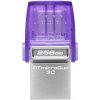 Kingston DataTraveler MicroDuo 3C/256GB/USB 3.2/USB-A + USB-C/Fialová, DTDUO3CG3/256GB Kingston DataTraveler MicroDuo 3C/256GB/USB 3.2/USB-A + USB-C/Fialová, DTDUO3CG3/256GB