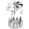AM/63 Vianočný svietnik kolotoč strieborný AM/63 Vianočný svietnik kolotoč strieborný