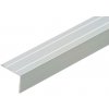 Cezar Profil AL schodový 25x20 mm elox Striebro 2,7 m