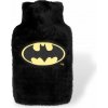 SOXO Čierny termofor ohrievač v plyšovom obale BATMAN nápad na darček VEĽKÝ 1,8l