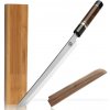 Kuchynský nôž SA-21785 na Sushi - Hnedá/Čierna KP21785