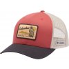 Columbia CMESH SNAP BACK HAT Červená MixBiela