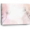 Sablio Obraz Ružový akvarel - 90x60 cm Sablio Obraz Ružový akvarel - 90x60 cm