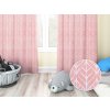 Biante Detský bavlnený záves Sandra SA-211 Listy na staroružovom 130x190 cm Biante Detský bavlnený záves Sandra SA-211 Listy na staroružovom 130x190 cm