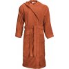 The One Towelling župan s kapucí Bathrobe hooded terra spice