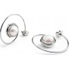 Boccia Titanium Originálne titánové náušnice s pravými perlami 05018-01 Boccia Titanium Originálne titánové náušnice s pravými perlami 05018-01