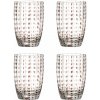 Bloomingville Poháre Brinley Brown 350 ml – sada 4 ks Bloomingville Poháre Brinley Brown 350 ml – sada 4 ks