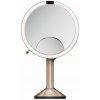 Simplehuman Kozmetické zrkadlo s dotykovým ovládaním intenzity osvetlenia Rose Gold Sensor Trio Simplehuman Kozmetické zrkadlo s dotykovým ovládaním intenzity osvetlenia Rose Gold Sensor Trio