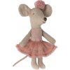 Maileg Myška baletka Malá sestra Rose Maileg Myška baletka Malá sestra Rose