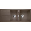 Blanco Metra 8 - Silgranitový drez, 116x50 cm, kávová 515048 Blanco Metra 8 - Silgranitový drez, 116x50 cm, kávová 515048