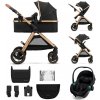 Kinderkraft Esme Pro 3in1 Pure Black 2026 Kinderkraft Esme Pro 3in1 Pure Black 2026