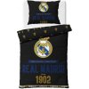 Futbalové obliečky Real Madrid Royal Black 140x200/70x90 cm Futbalové obliečky Real Madrid Royal Black 140x200/70x90 cm