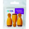 HEYDA Pečiatky Smiles 3 ks oranžové HEYDA Pečiatky Smiles 3 ks oranžové