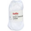 EASY CROCHET CAPRI Katia Farby EASY CROCHET CAPRI: 100 biela 100% bavlna EASY CROCHET CAPRI Katia Farby EASY CROCHET CAPRI: 100 biela 100% bavlna