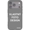 Picasee silikónový čierny obal pre Apple iPhone 17 Pro - Vlastný design/motiv