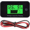 Digitálny voltmeter Souky, indikátor nabitia batérie Pb Li-Ion Digitálny voltmeter Souky, indikátor nabitia batérie Pb Li-Ion