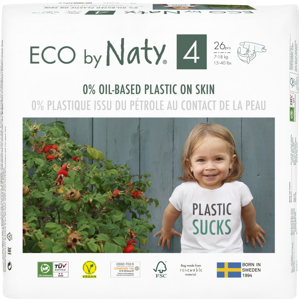 Naty Nature Babycare Maxi + 9-20 kg 24 ks
