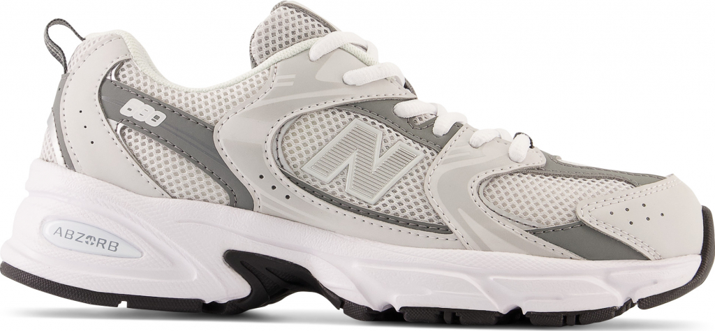 New Balance detské topánky GR530CB sivé