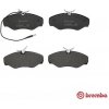 BREMBO P 68 026 Sada brzdovych platniciek kotucovej brzdy BREMBO P 68 026 Sada brzdovych platniciek kotucovej brzdy