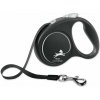 Vodítko Flexi Black Design páska S čierne 5m Vodítko Flexi Black Design páska S čierne 5m