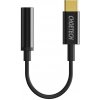 Choetech AUX003 Adaptér USB-C na 3,5 mm audio jack (čierny) Choetech AUX003 Adaptér USB-C na 3,5 mm audio jack (čierny)