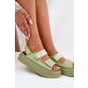 Boto Dámske Sandále Na Platforme S Velcro Zelené Nitepira kaki 36 Boto 5905677512533 Boto Dámske Sandále Na Platforme S Velcro Zelené Nitepira kaki 36 Boto 5905677512533
