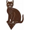 CORGARDEN Záhradná dekorácia mačka 37 × 21 cm, corten CORGARDEN 1069 CORGARDEN Záhradná dekorácia mačka 37 × 21 cm, corten CORGARDEN 1069